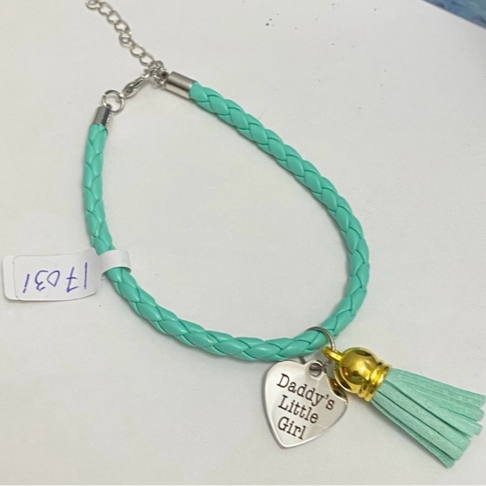 NEW “Daddy’s little girl” charm  (adult/teen) bracelet